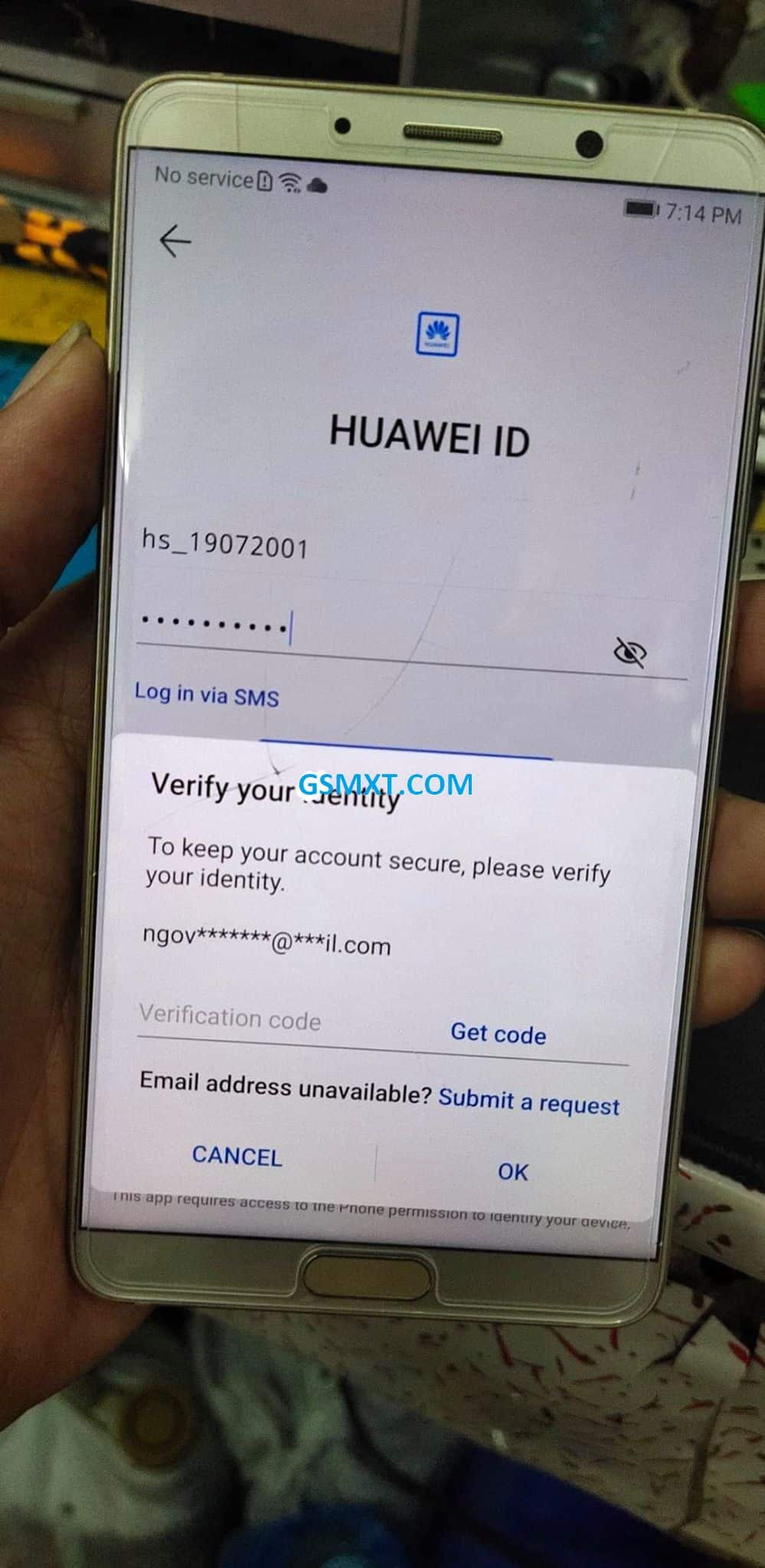 Huawei Mate 10 ALP-AL00 REMOVE HUAWEI ID Success