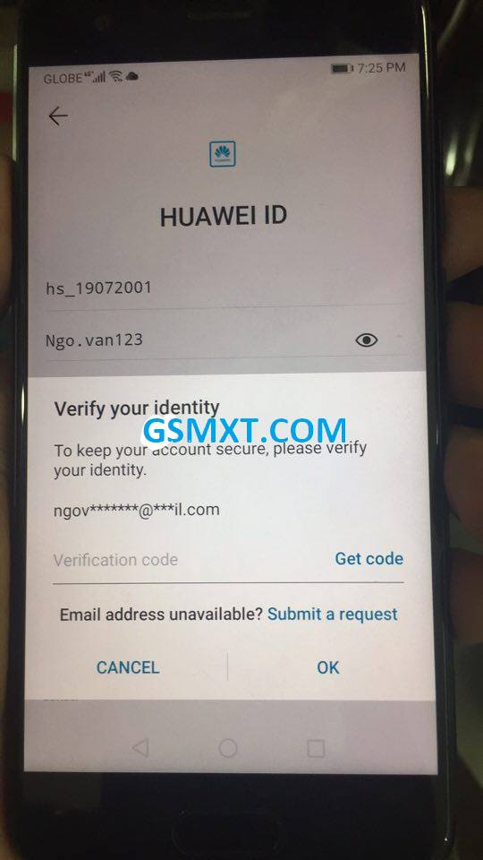 Huawei Honor 9 STF-AL10 REMOVE HUAWEI ID Success