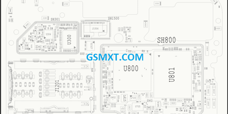 Xiaomi MI 8 Lite (platina) Schematic file main board