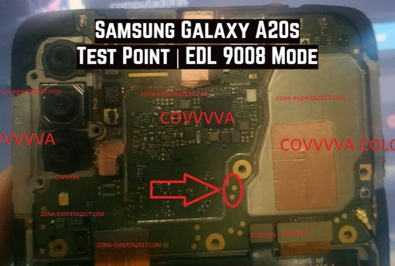 Samsung A20S SM-A207F Test Point Remove Frp
