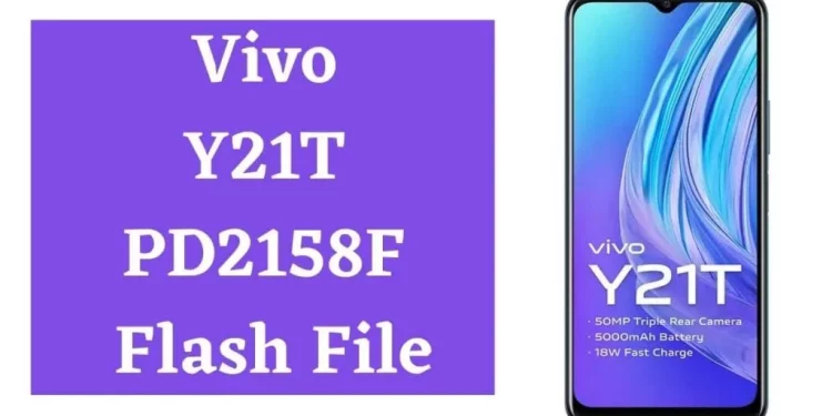 Vivo Y21T PD2158F Firmware unbrick, Remove Lock, remove frp