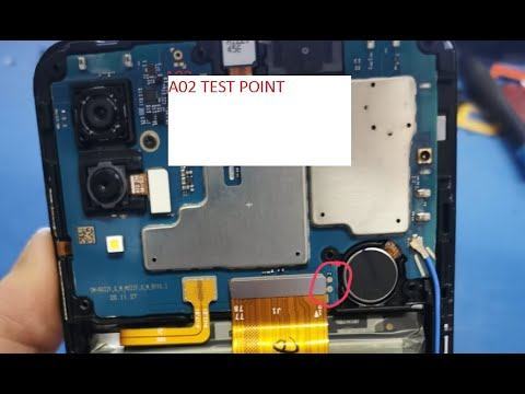 Samsung A12 SM-A127M Test Point Remove Frp