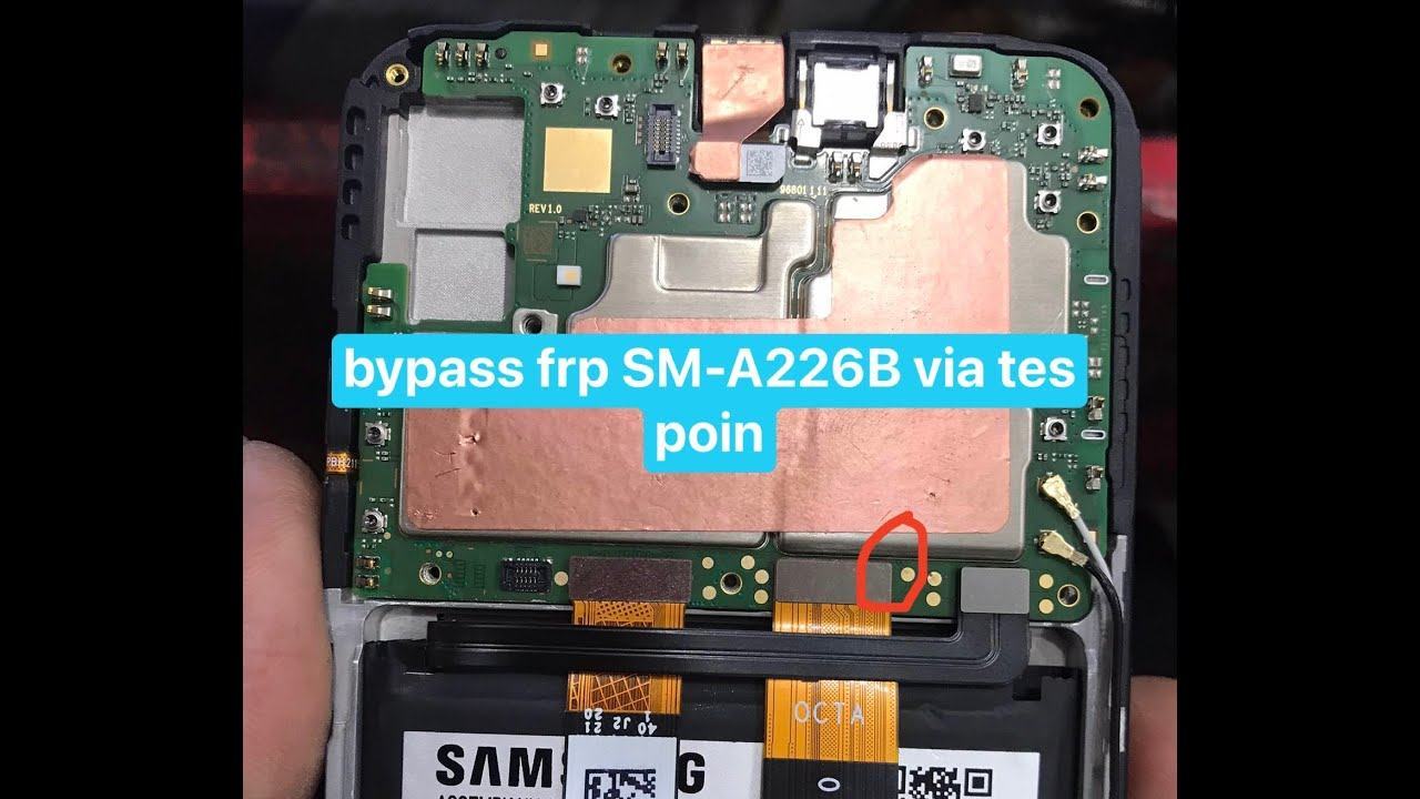 Samsung A22 5G SM-A226B Test Point Remove Frp