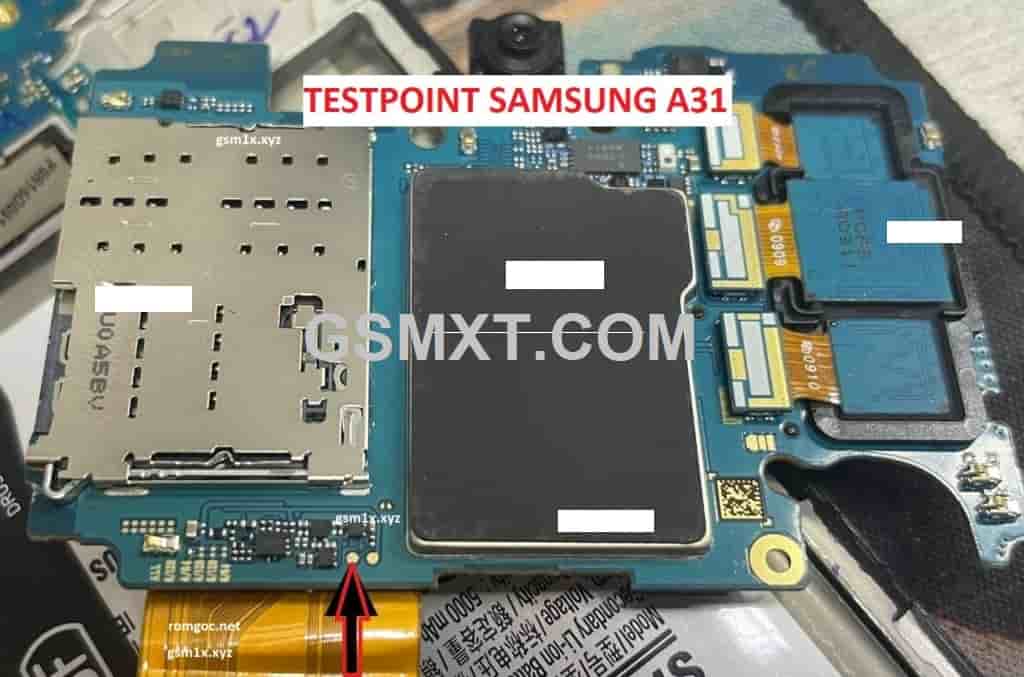 Samsung A31 SM-A315 Test Point Remove Frp