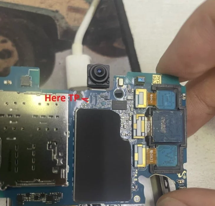 Samsung A41 SM-A415F Test Point Remove Frp