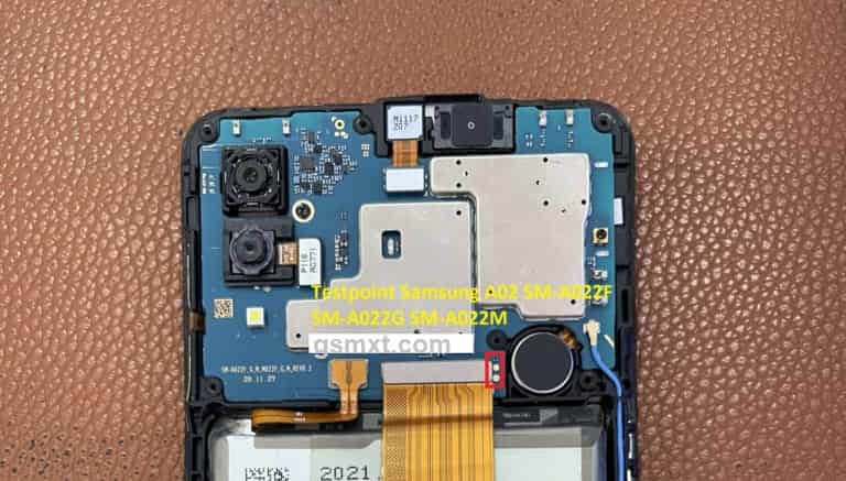  Samsung M02 SM-A022 Test Point Remove Frp