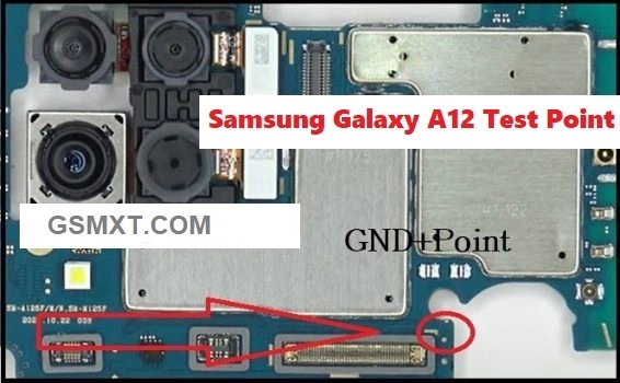 Samsung A12 SM-A125 Test Point Remove Frp