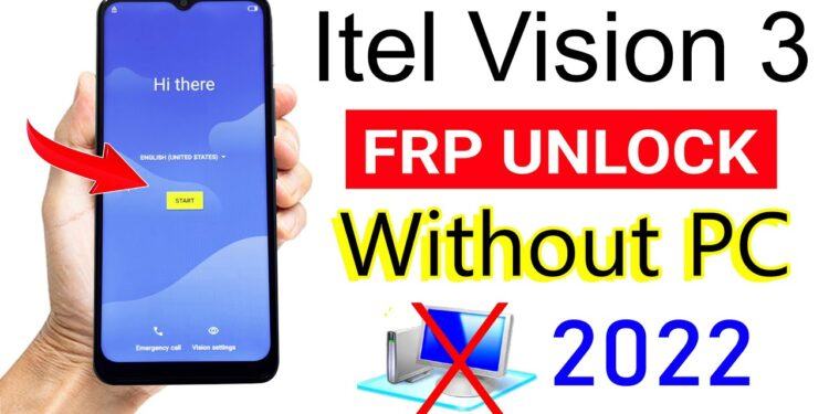 Bypass Frp Itel Vision 3 (S661) Unlock Without PC Method 2022