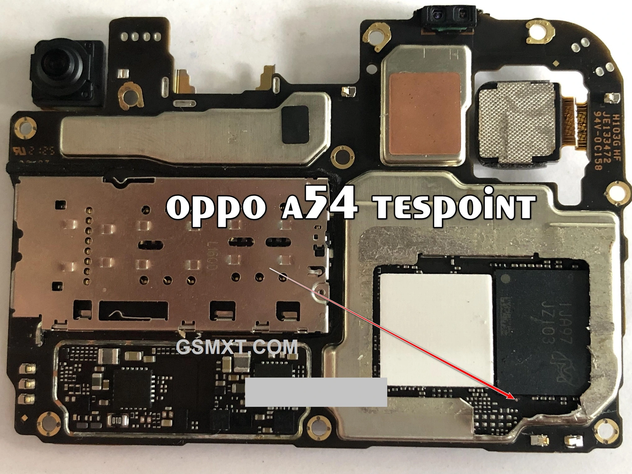 Oppo A54 Test point Remove Frp | Unbrick