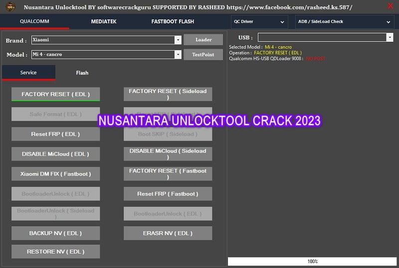Download Free Nusantara Unlocktool v2023 (Free Loader) 1