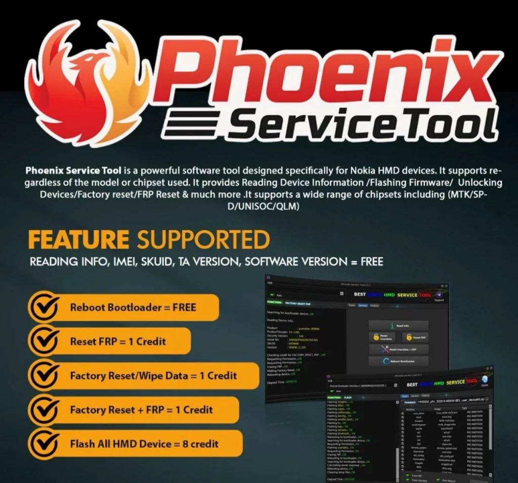 Phoenix Service Tool (Nokia HMD Tool) Free Download