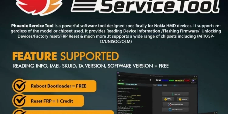Phoenix Service Tool (Nokia HMD Tool) Free Download