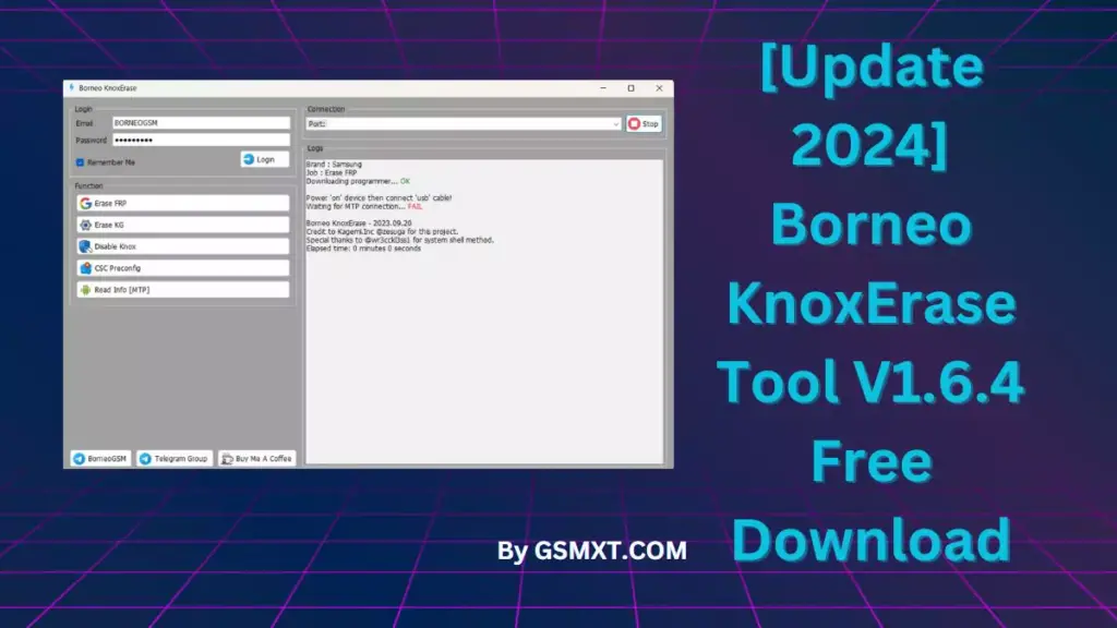 [Update 2024] Borneo KnoxErase Tool V1.6.4 Free Download