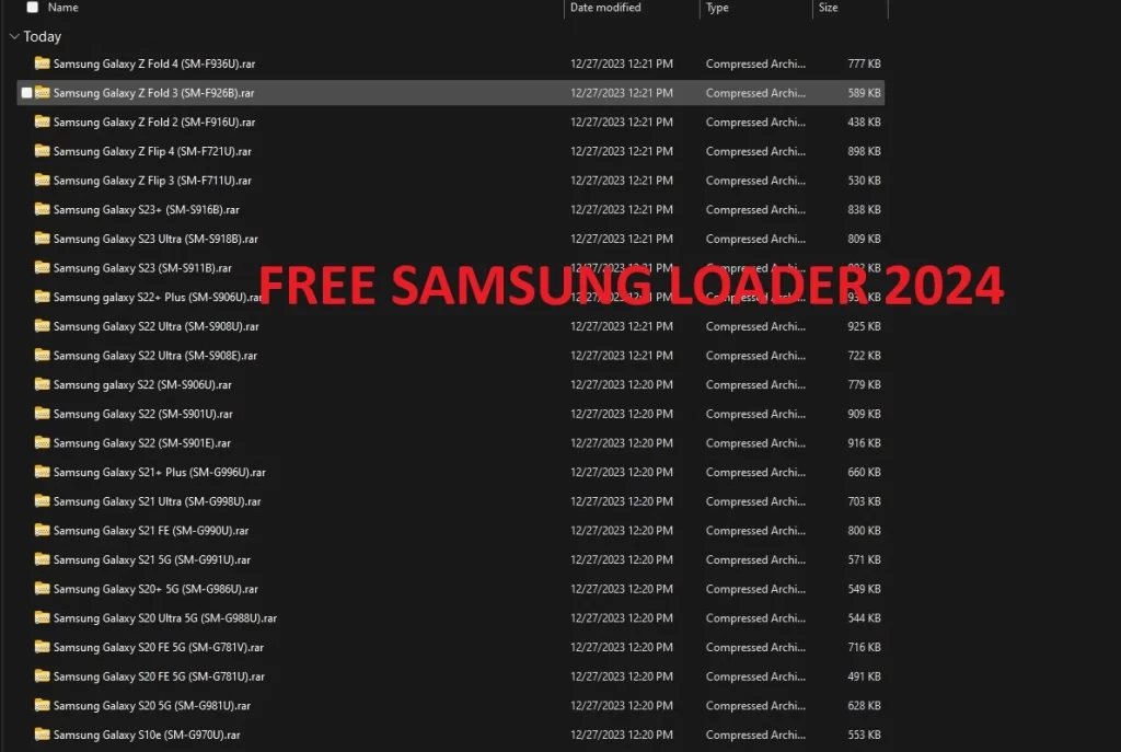 EDL Samsung Loader Files 2024 – Updated Free Download