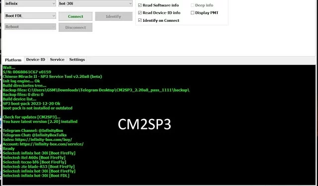 Infinity CM2SP3 v2.20r1 Latest Version Free Download