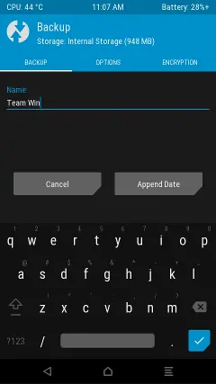TWRP for OnePlus Nord CE 5G (ebba) TeamWin Recovery