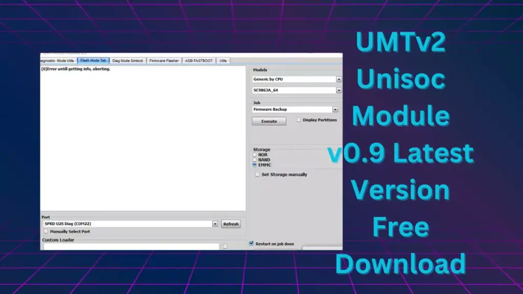 UMTv2 Unisoc Module v0.9 Latest Version Free Download