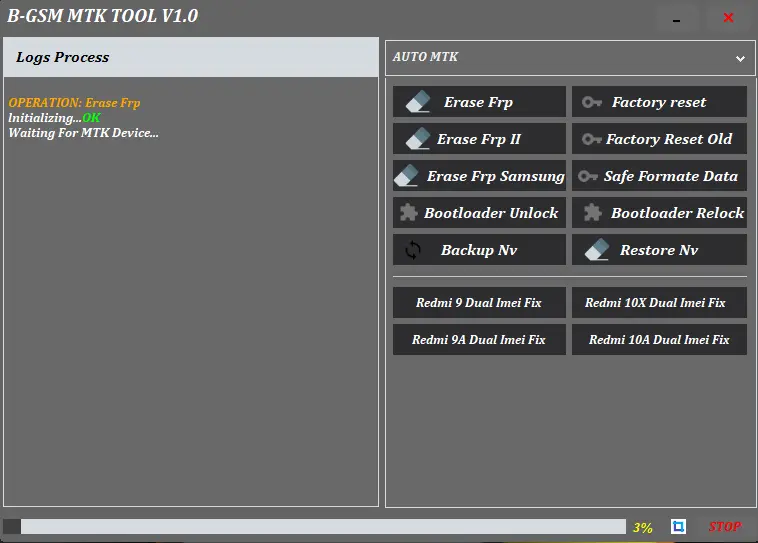 B-GSM MTK Tool V1.0 Free Download