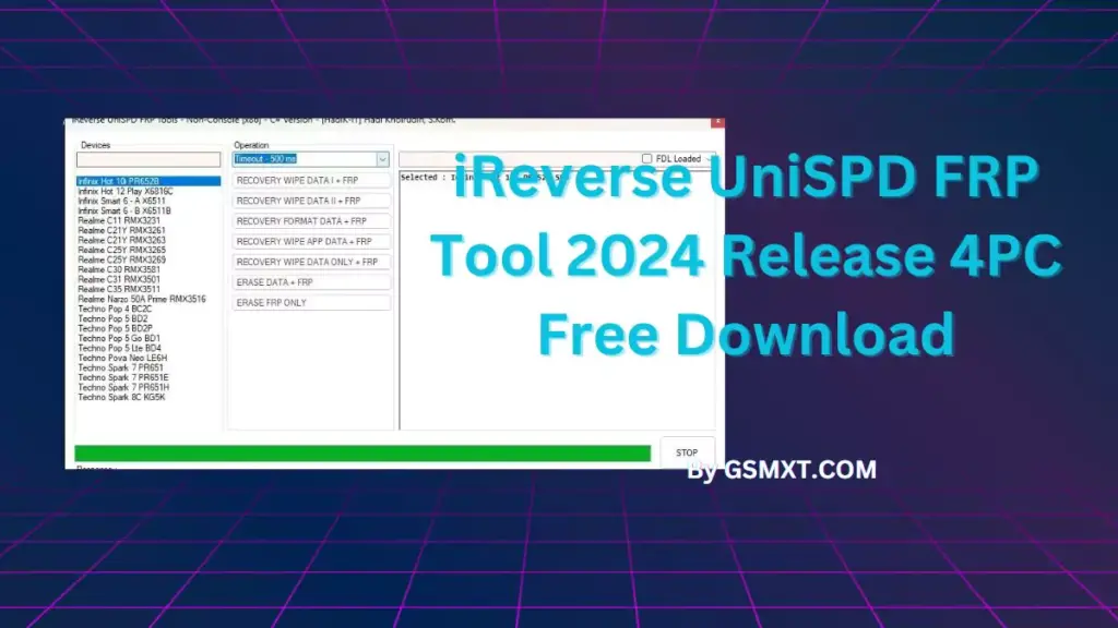 iReverse UniSPD FRP Tool 2024 Release 4PC Free Download