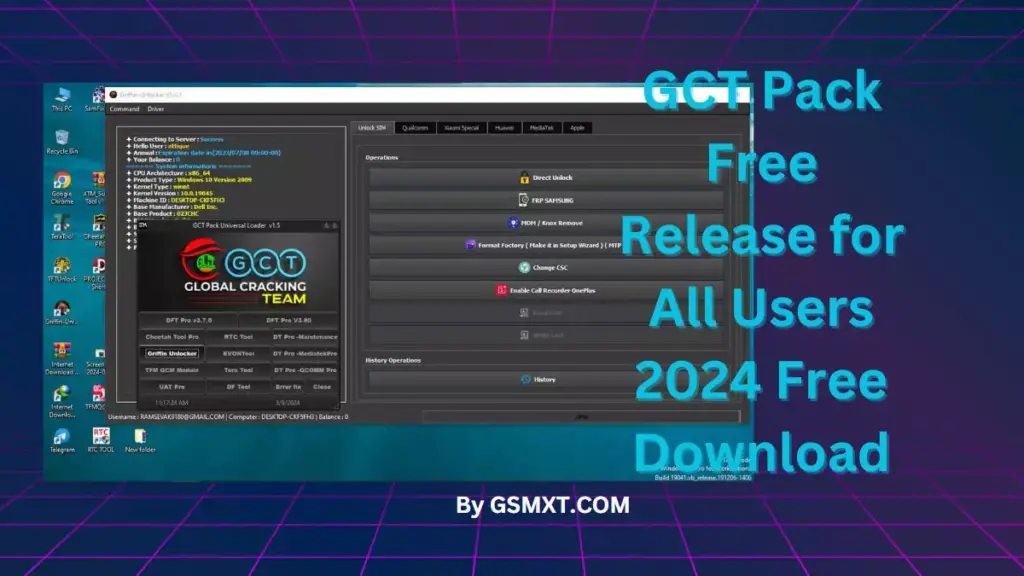GCT Pack Free Release for All Users 2024 Free Download